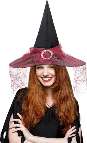 Zando Halloween Witch Accessories قبعة الساحرة للنساء in Saudi Arabia