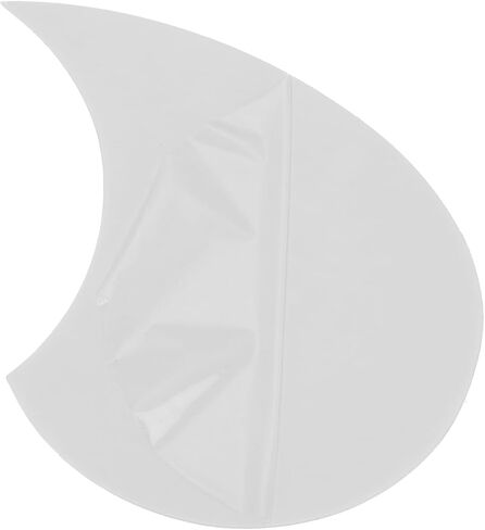 MECCANIXITY 5 Pcs Acoustic Guitar Pickguard Guitar Guard Plate Fit 36 Inch Self Adhesive Right Handed Acoustic-Electric Guitar Parts 98x134mm Water Drop Shape White in Saudi Arabia