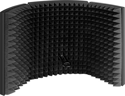 Aokeo Professional Studio Recording Microphone Isolation Shield,Suitable for Blue Yeti and Any Condenser Microphone Recording Equipment（AO-403） in Saudi Arabia