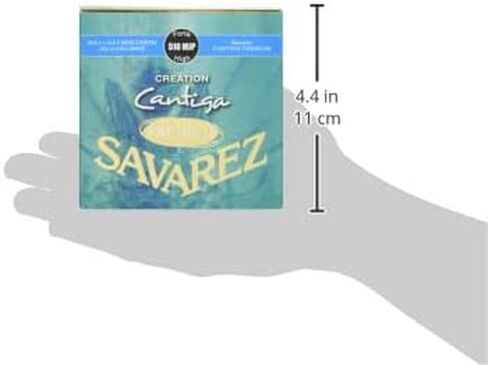 أوتار جيتار سافاريز الكلاسيكية Cantiga and Creation Premium 510MJP Creation Trebles، Cantiga Bass، التوتر العالي، مجموعة كاملة (STSAV51-50489) in Kuwait