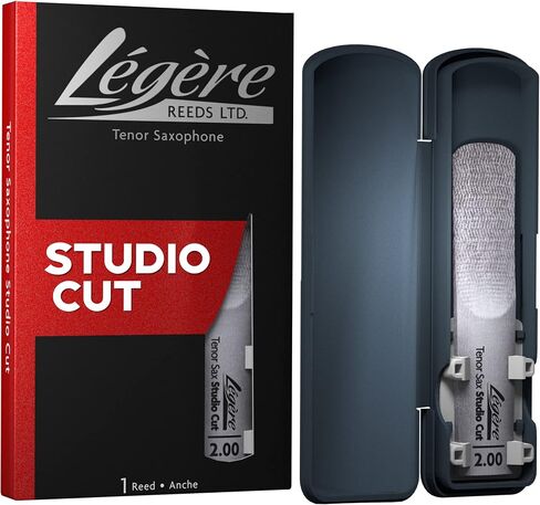 Légère Reeds - Tenor Saxophone Reed, Studio Cut, Strength 1.50 (TSS1.50) - Premium Synthetic Woodwind Reed in Saudi Arabia