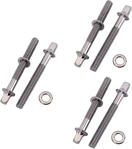 Toyvian 6 Pcs Tension Rod Washers Drum Accessory Pearl Drums Snare Drum Lugs Drum Tension Rods Percussion Drum Marching Bass Drum Lug Locks Drums Drum Parts Drum Lugs Parts Screw Floor in Saudi Arabia