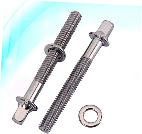Toyvian 6 Pcs Tension Rod Washers Drum Accessory Pearl Drums Snare Drum Lugs Drum Tension Rods Percussion Drum Marching Bass Drum Lug Locks Drums Drum Parts Drum Lugs Parts Screw Floor in Saudi Arabia