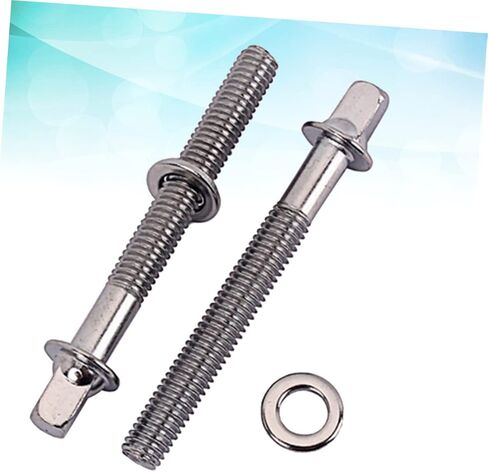 Toyvian 6 Pcs Tension Rod Washers Drum Accessory Pearl Drums Snare Drum Lugs Drum Tension Rods Percussion Drum Marching Bass Drum Lug Locks Drums Drum Parts Drum Lugs Parts Screw Floor in Saudi Arabia