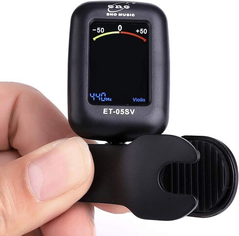 مجموعة موالف الكمان والفيولا من إينو ميوزيك لمجموعة أدوات عازف الكمان للمبتدئين مع مشبك على موالف مناسب للفيولا والتشيلو والباس in Kuwait