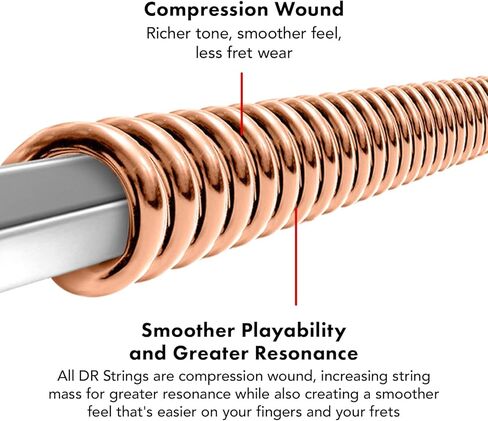 DR Strings Rare - Phosphor Bronze AcousticHex Core 12-54 in Saudi Arabia