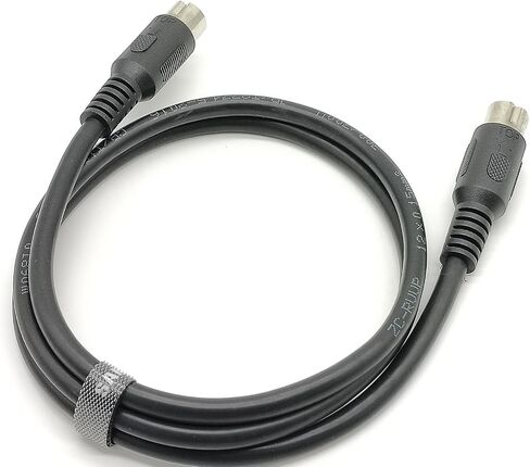Straight 13-Pin MIDI Cable DIN Extended Cable 1 Meter for Car Cameras (Male to Male) in Kuwait