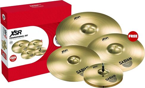 مجموعة أداء SABIAN XSR مع شاشة مقاس 18 بوصة مجانًا in Kuwait