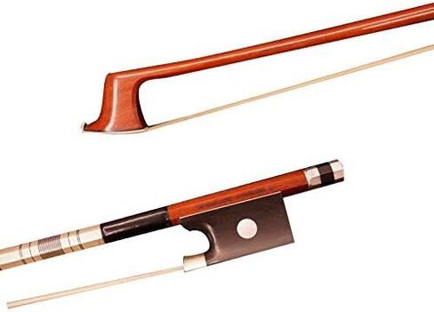 D Z Strad Violin Bow - Model 506 - Brazilwood Bow with Ox Horn Frog (Full Size - 4/4) in Kuwait