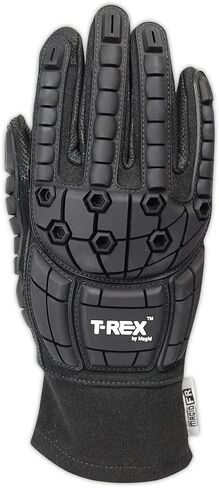 قفاز MAGID TRX8245XL T-REX TRX824 مقاوم للهب - مستوى القطع 2، بارا-أراميد، 5X-Large، أسود in Saudi Arabia
