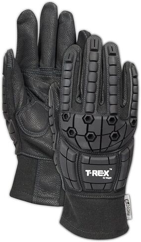 قفاز MAGID TRX8245XL T-REX TRX824 مقاوم للهب - مستوى القطع 2، بارا-أراميد، 5X-Large، أسود in Saudi Arabia