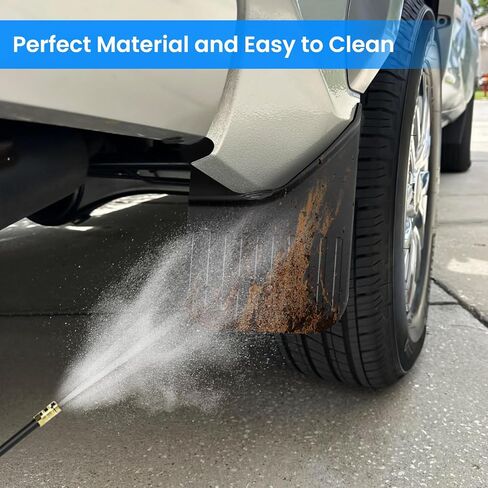 Mud Flaps Fit for Tacoma 2024 2025, Mud Guards 4pcs Hard Fender Guards Compatible with Toyota Tacoma Accessories 2024 2025 in Saudi Arabia