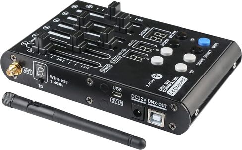 وحدة تحكم DMX صغيرة 512 وحدة تحكم DMX لاسلكية، وحدة تحكم DMX وأضواء، 54 قناة صغيرة محمولة للتحكم de Luces dj in Kuwait