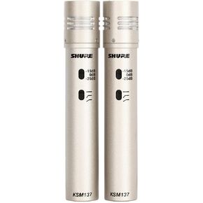 Shure KSM137 Stereo Pair