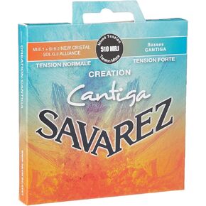 Savarez Création Cantiga Medium Tension Classical Guitar Strings Set (STSAV51-50479)