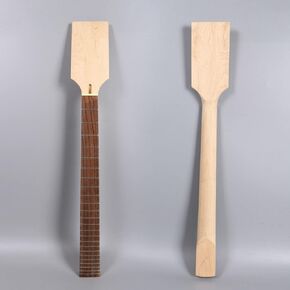 الغيتار الكهربائي الرقبة 24 الحنق 27 بوصة خشب القيقب روزوود فريتس مجداف الرقبة DIY بها بنفسك الغيتار الكهربائي استبدال الرقبة in Kuwait