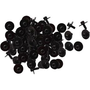 50Pcs Drum Lug Mounting Screws Parts Metal Replacement Percussion Hardware for Snare Drum DIY Accessories Repair Replaces, M4x14MM