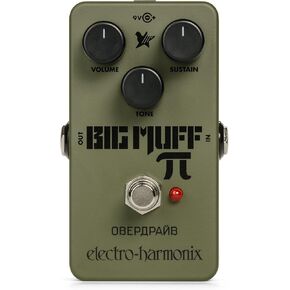 Electro-Harmonix Green Russian Big Muff Pi Fuzz Pedal