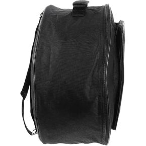 Padded Portable Snare Drum Case, 13-14 Inch Snare Drum Carrying Backpack with Shoulder Strap and Carry Handles, Drum Bag Case for, Storage And Transport (Black)