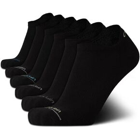 Calvin Klein Men's No Show Socks - 6 Pack Performance Cushion Low Cut Tab Socks - Soft Athletic Socks for Men (Size: 7-12)
