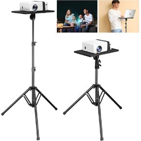 Projector Stand,projector stand tripod Adjustable Height 22 to 62Inch,Projector Tripod,Tripod for Projector DJ Equipment,Projector Tripod Stand for Outdoor Movies,Office, Home, Stage or Studio