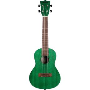 Watercolor Meranti Collection, 4-String Ukulele, Right, Green, Concert (KA-MRT-GRN-C)