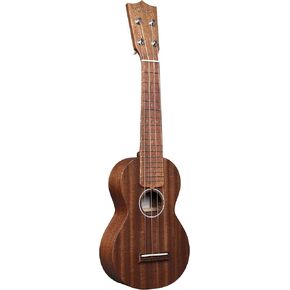 Martin Guitar S1 Acoustic Ukulele with Soft Case, Genuine Mahogany Construction, Hand-Rubbed Finish, Soprano Ukulele Neck Shape with Standard Taper