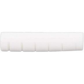 Nut, Guitar Nut, Electric Guitar Nut, 43mm Standard Flat Bottom Guitar Imitation Bovine Bone Nut for 6 String Fender Strat and Tele Electric Guitar, 43x3.2x4.6/5mm