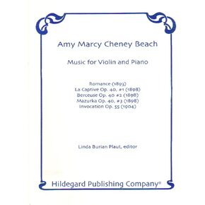 Beach: Music for Violin and Piano