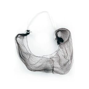 MAGID BN500BN EconoWear Fine-Woven Nylon Beard Cover, One Size, Brown (100 Beard Covers)