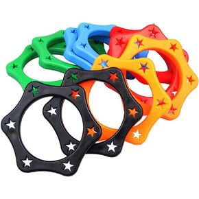 10 Pcs Silicone Anti-Rolling Wireless Handheld Microphone Protection Ring Anti Slip Mic Ring for KTV Karaoke