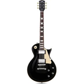 Fesley LP Electric Guitar with Arched Top:39" Solid Body Electric Guitars with Mahogany Body/Rosewood Fretboard,Electric Guitar with Humbucker Pickups,Electric Guitar Kit with Alice String,Sunburst