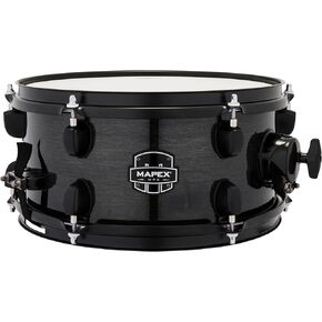 Mapex MPX Maple/Poplar Side Snare Drum - 6 x 12-inch - Black with Black Hardware