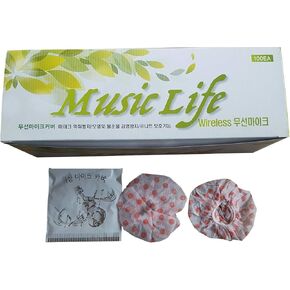 100 PCS (50 Pack) Microphone Covers Disposable Microphone Grill Covers Mic Hygiene Skin Cover Mic Cover Karaoke Sponge Cap