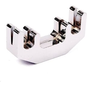 Alnicov Violin Mute Quiet Practice Silencer Heavy Metal Fiddle Violina Mute Chrome