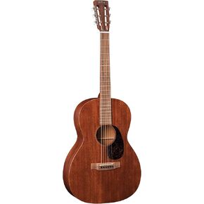 Martin Guitar 000-15SM with Gig Bag, Acoustic Guitar for the Working Musician, Mahogany Construction, Satin Finish, 000-12 Fret with Slotted Headstock, and Low Oval Neck Shape