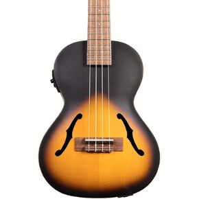 Kala KA-JTE/2TS Archtop Tenor Ukulele, Tobacco Burst