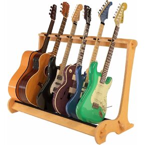 A&S Crafted Products The VersaRack Multi Guitar Case Stand | Holds Acoustic & Electric Cases | Made In U.S.A. in Kuwait