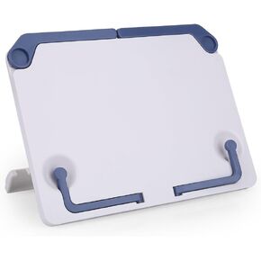 Music Sheet Desk Stand,Lightweight Portable Adjustable Plastic Book Stand Music Book Stand Table Desktop Holder Traning Tackle Playing Accessories