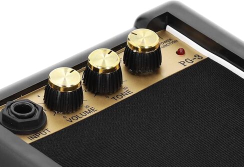 Guitar Amplifier, Mini Guitar Bass Practice Speaker PG3 3W Electric Guitar Amplifier 3W Portable Small Speaker for Guitarist Electric Bass Stage Performance in Kuwait