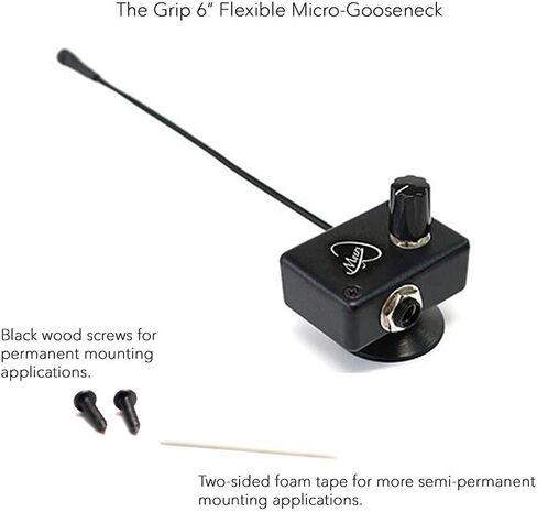 ميكروفون مايرز بيك اب بودران مع عنق الإوز الصغير المرن مقاس 6 بوصات in Kuwait