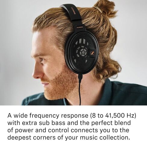 Sennheiser HD 660S2 Wired Audiophile Stereo Headphones with Deep Sub Bass, Optimized Surround, Transducer Airflow, Vented Magnet System and Voice Coil – Black in Saudi Arabia