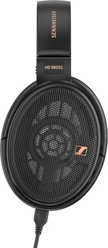 Sennheiser HD 660S2 Wired Audiophile Stereo Headphones with Deep Sub Bass, Optimized Surround, Transducer Airflow, Vented Magnet System and Voice Coil – Black in Saudi Arabia