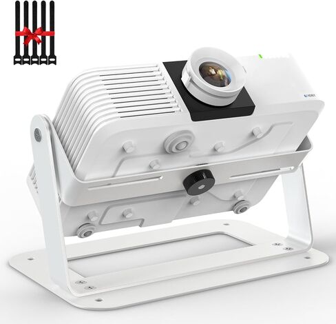 Desktop Projector Mount - Projector Ceiling Mount with 360°Adjustable - Universal Stand 1/4 Screw for LED LCD Video Projectors Camera with Cable Ties in Saudi Arabia