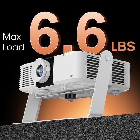Desktop Projector Mount - Projector Ceiling Mount with 360°Adjustable - Universal Stand 1/4 Screw for LED LCD Video Projectors Camera with Cable Ties in Saudi Arabia