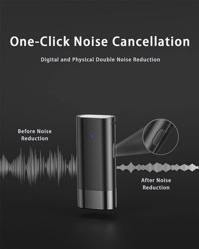 ميكروفون لاسلكي Lavalier لهاتف iPhone 15 Lightning iPad android 2 في 1 ميكروفون أمامي مع حافظة شحن لهاتف Vlog Tiktok Podcast هاتف طية صدر السترة لإلغاء الضوضاء (أسود Lightning وUSB-C/Type-C) in Kuwait