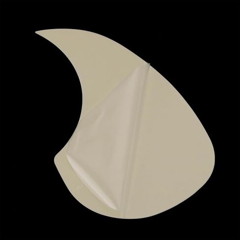 MECCANIXITY 2 Pcs Acoustic Guitar Pickguard Guitar Guard Plate Fit 38 Inch Self Adhesive Right Handed Acoustic-Electric Guitar Parts 96x158mm Water Drop Shape Transparent in Saudi Arabia