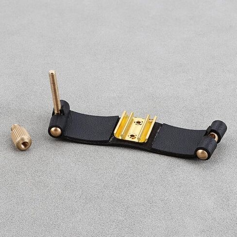 جلد باس كلارينيت رباط كلارينيت ساكس غطاء قطعة الفم أدوات استبدال الأجزاء، أسود، YZR0082 in Kuwait