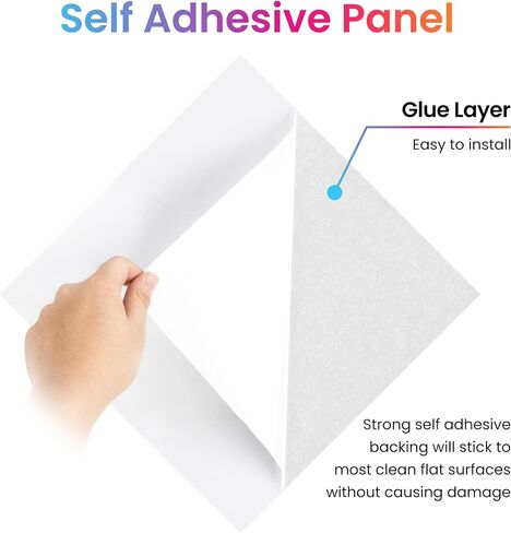 Fstop Labs 0.4" X 12" X 12" Acoustic Foam Panels, Sound Absorbing Panel, Beveled Edge Tiles Soundproof Foam Insulation, Soundproof Wall Panels in Saudi Arabia