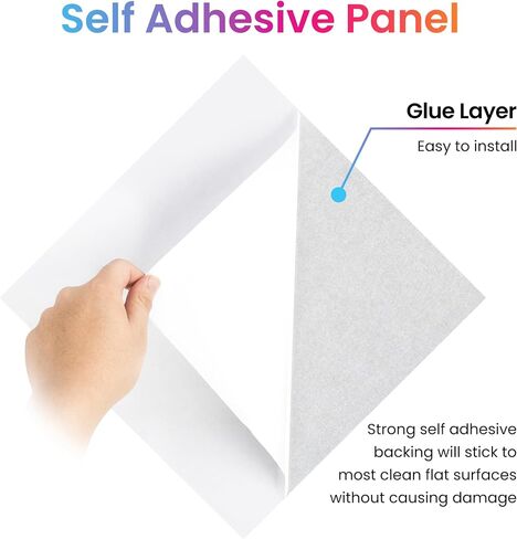 Fstop Labs 0.4" X 12" X 12" Acoustic Foam Panels, Sound Absorbing Panel, Beveled Edge Tiles Soundproof Foam Insulation, Soundproof Wall Panels in Saudi Arabia